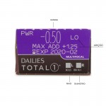 Lentes de Contacto Dailies Total 1 Multifocal 90 UN
