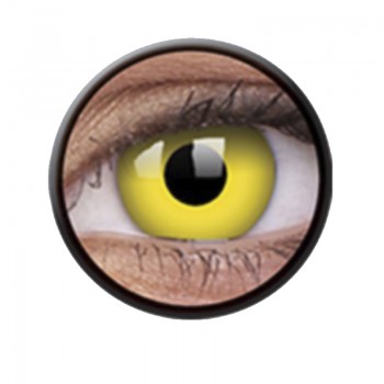Crazy Lens Trimestrais Yellow - 2 Lentes