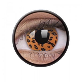 Crazy Lens Trimestrais Yellow Leopard - 2 Lentes