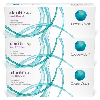 Lentes de contacto Clariti 1 Day Multifocal 90 UN