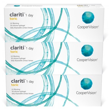 Lentes de contacto Clariti 1 Day Toric 90 UN