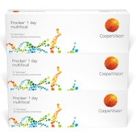 Lentes de Contacto Proclear 1 Day Multifocal 90 UN. Lentes de Contacto Proclear 1 Day Multifocal 90 UN.