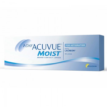 Lentes de Contacto 1 Day Acuvue Moist for Astigmatism 30 UN